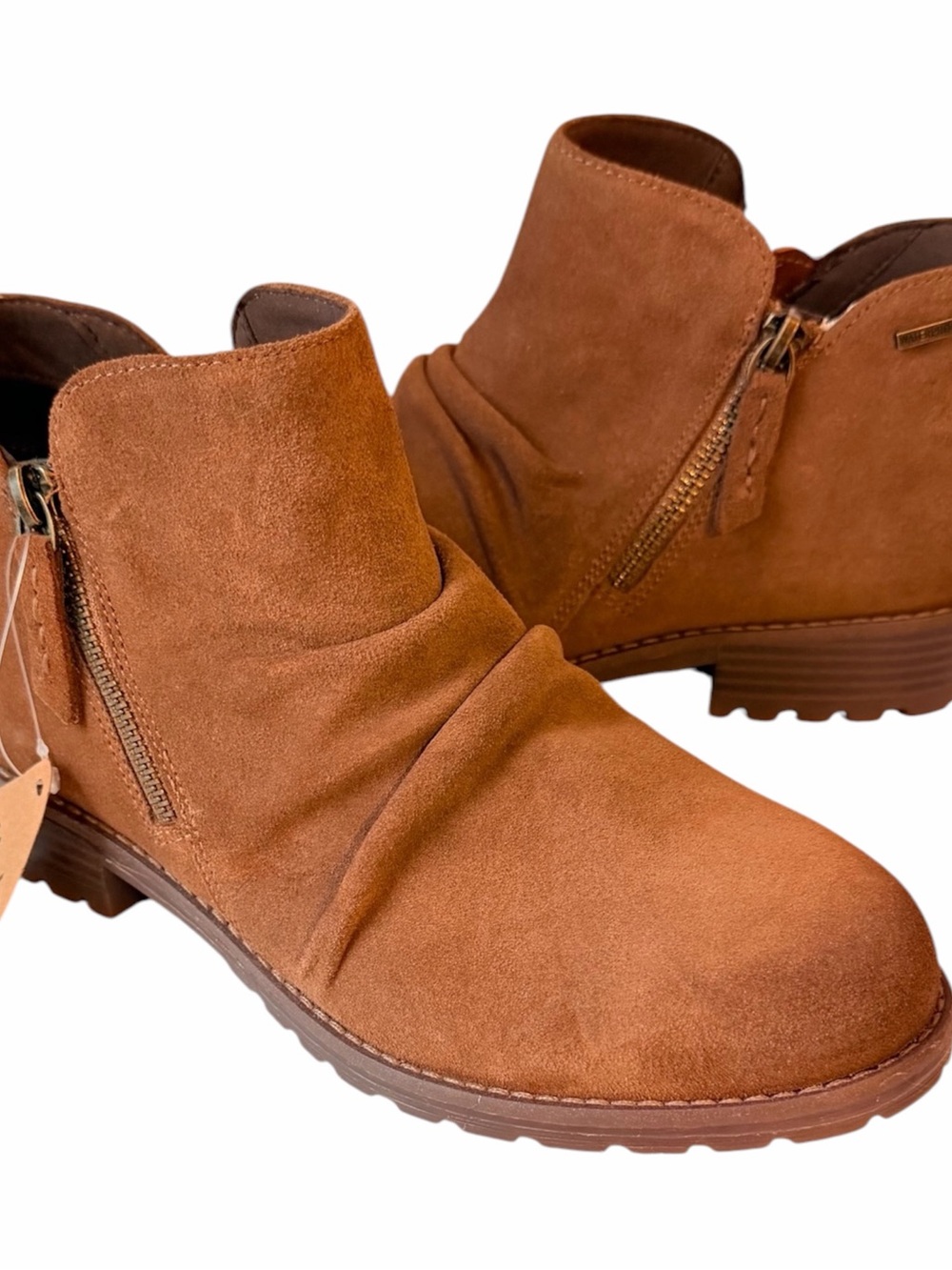 Clark’s Women’s Nissini Top Waterproof Walnut Siede Boots Size 8.5 NWT